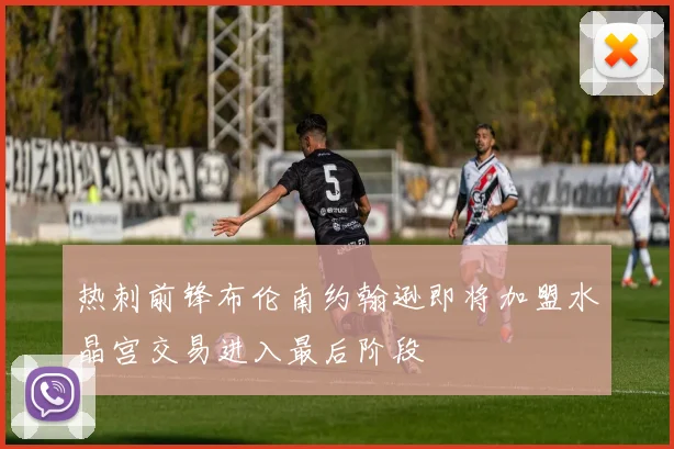 热刺前锋布伦南约翰逊即将加盟水晶宫交易进入最后阶段